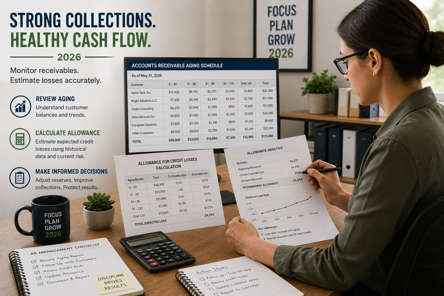 Accounts Receivable and the Allowance for Doubtful Accounts